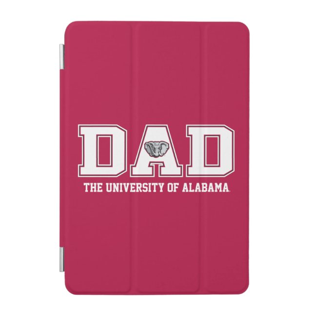 University of Alabama Dad w/ Big Al iPad Mini Cover (Front)