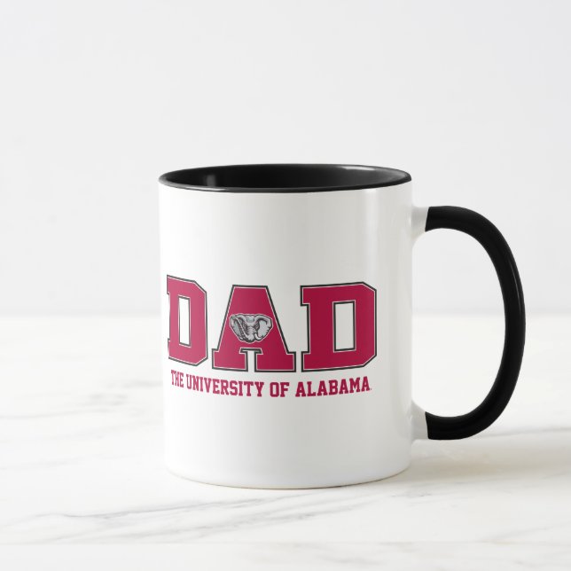 University of Alabama Dad w/ Big Al Mug (Right)