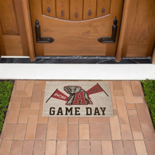 University of Alabama Game Day Fiber Doormat