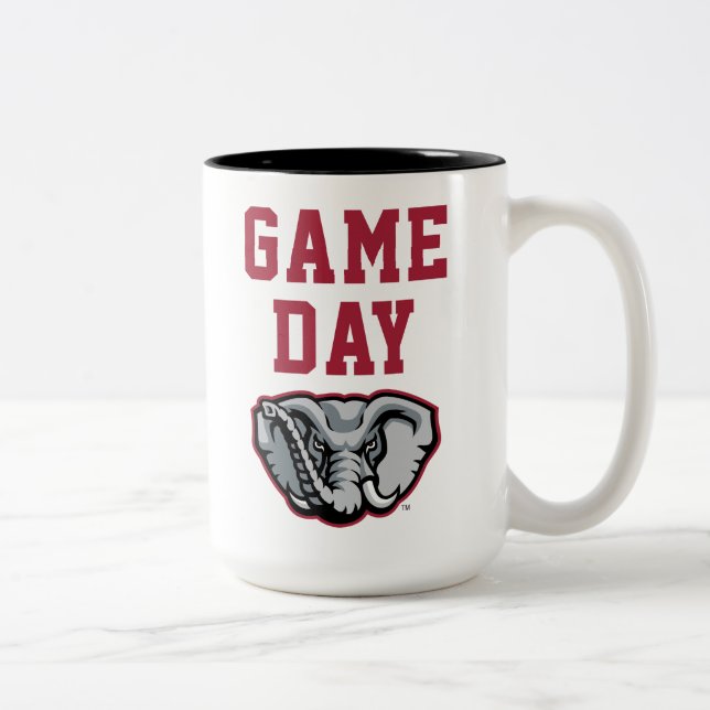 University of Alabama Game Day Two-Tone Coffee Mug (Right)