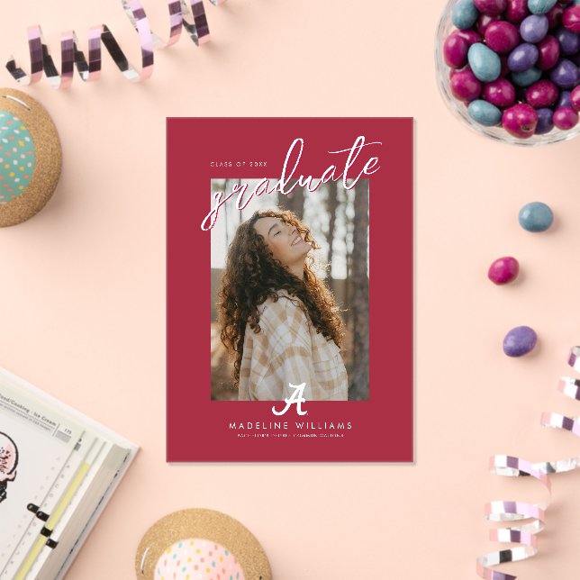 University of Alabama Graduation Acrylic Invitations (Insitu (Celebration))