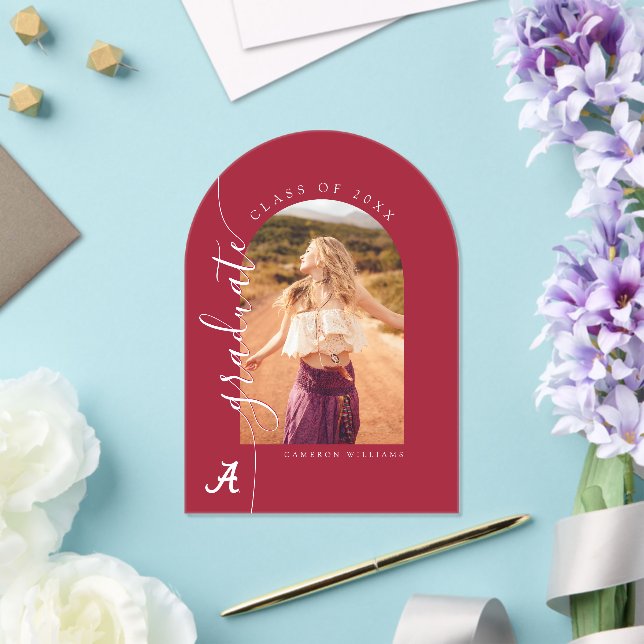 University of Alabama Graduation Acrylic Invitations (Insitu (Wedding))