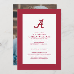 University of Alabama Graduation Announcement