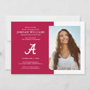 University of Alabama Graduation Announcement