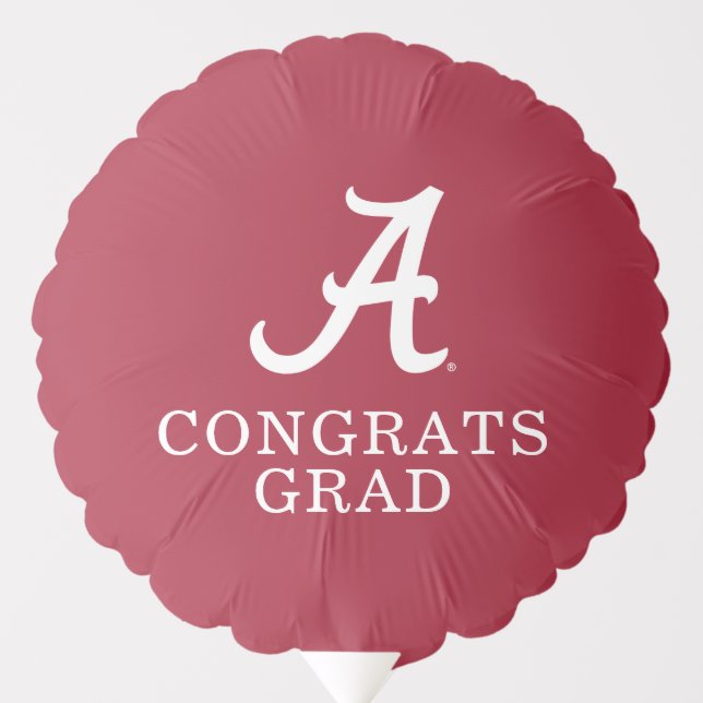 University of Alabama Graduation Balloon (Front)