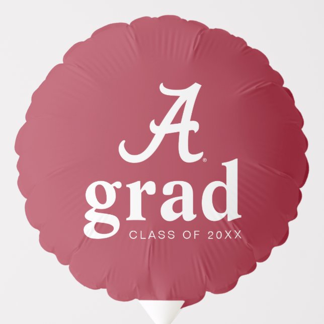 University of Alabama Graduation Balloon (Front)