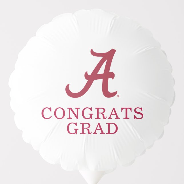 University of Alabama Graduation Balloon (Front)