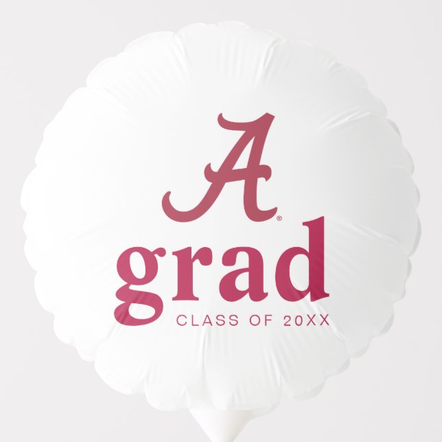 University of Alabama Graduation Balloon (Front)