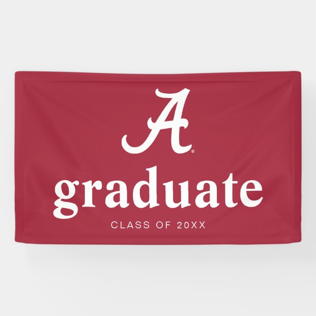 University of Alabama Graduation Banner (Horizontal)