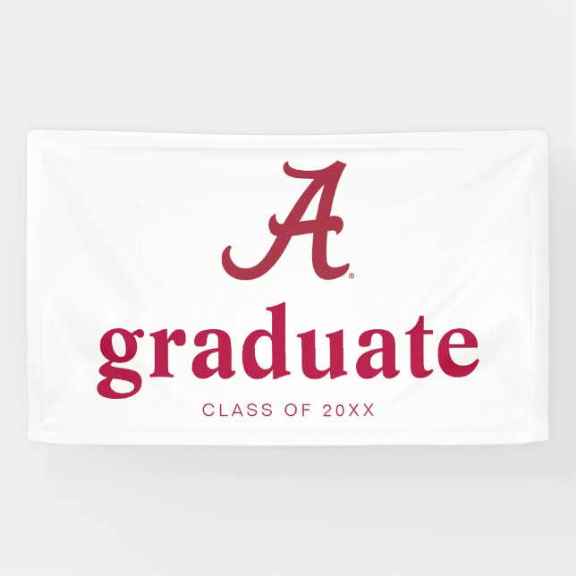 University of Alabama Graduation Banner (Horizontal)