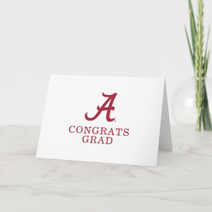 University of Alabama Graduation Card