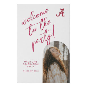 University of Alabama Graduation Faux Canvas Print