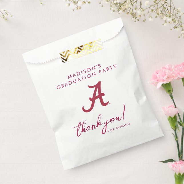 University of Alabama Graduation Favor Bag (Sealed)