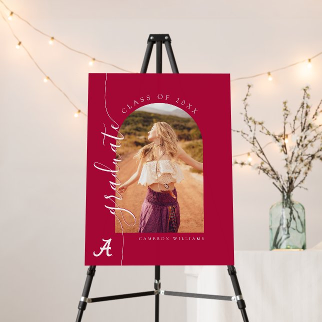 University of Alabama Graduation Foam Board (In Situ (Stand))