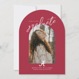 University of Alabama Graduation Invitation