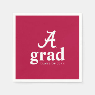 University of Alabama Graduation Napkins