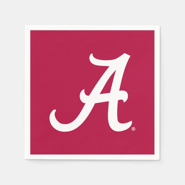 University of Alabama Graduation Napkins (Front)