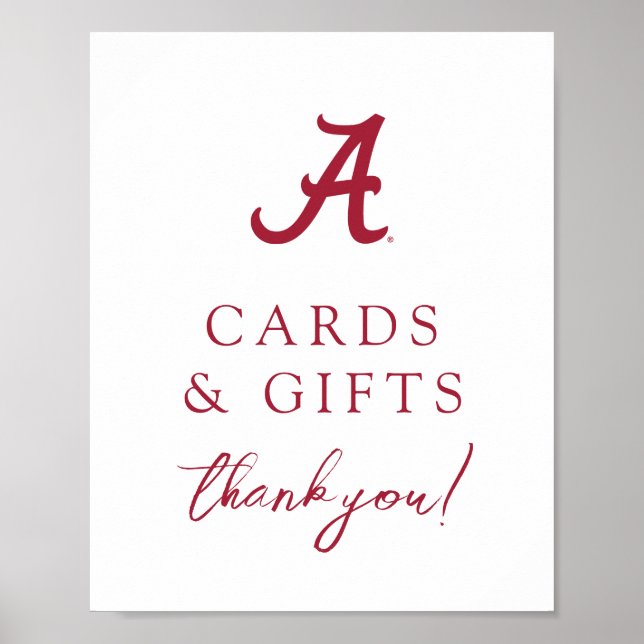 University of Alabama Graduation Poster (Front)