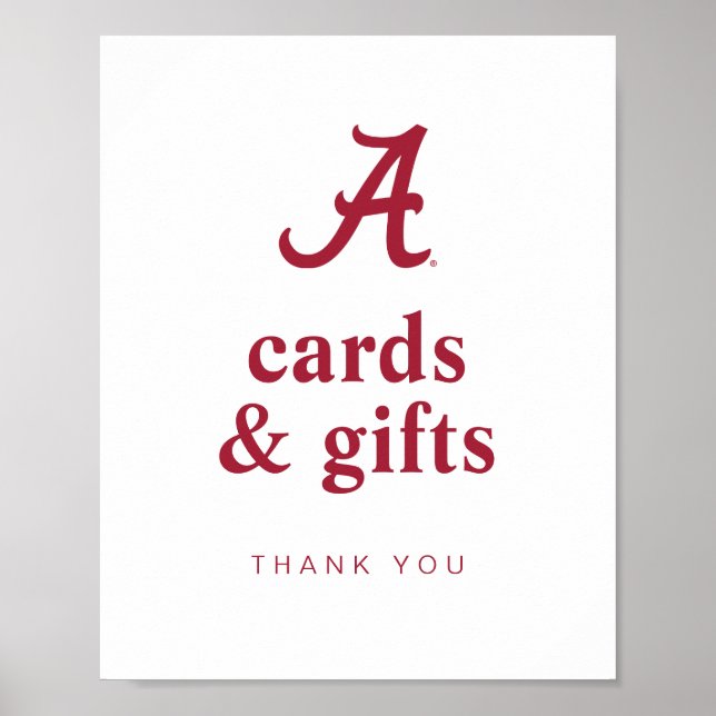 University of Alabama Graduation Poster (Front)