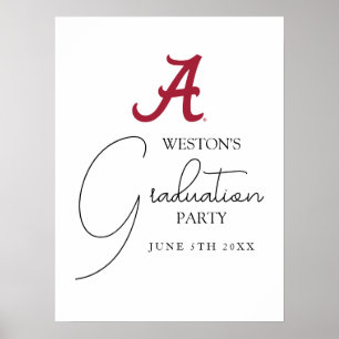 University of Alabama Graduation Poster