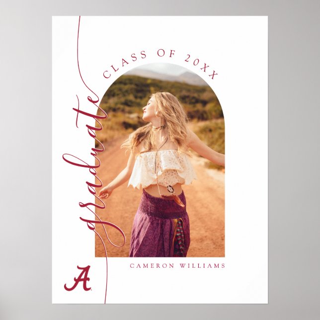 University of Alabama Graduation Poster (Front)