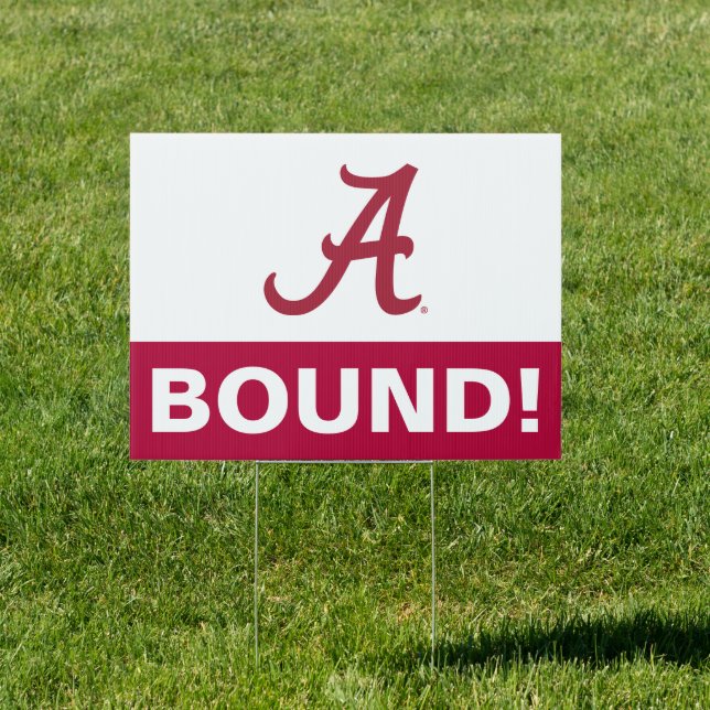 University of Alabama Graduation Sign (Insitu)
