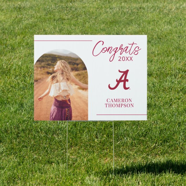 University of Alabama Graduation Sign (Insitu)