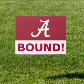 University of Alabama Graduation Sign