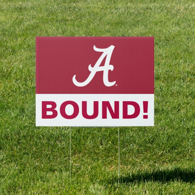 University of Alabama Graduation Sign (Insitu)