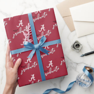 University of Alabama Graduation Wrapping Paper