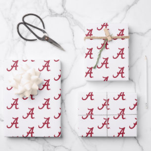 University of Alabama Graduation Wrapping Paper Sheets