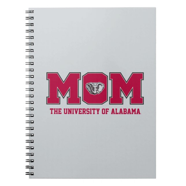 University of Alabama Mom w/ Al Notebook (Front)