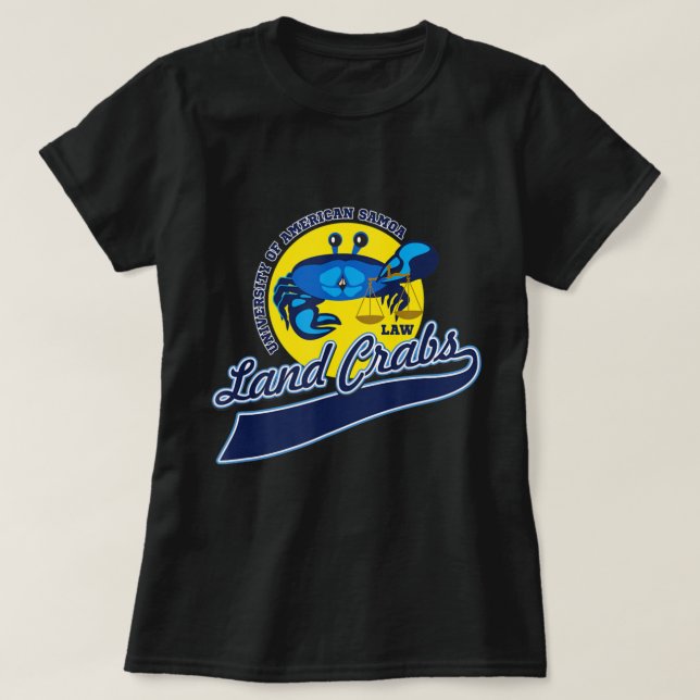 University Of American Samoa Land Crabs.png T-Shirt (Design Front)