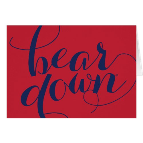 University of Arizona  Bear Down Script