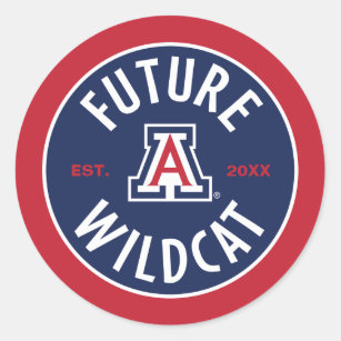 University of Arizona   Future Wildcat Classic Round Sticker