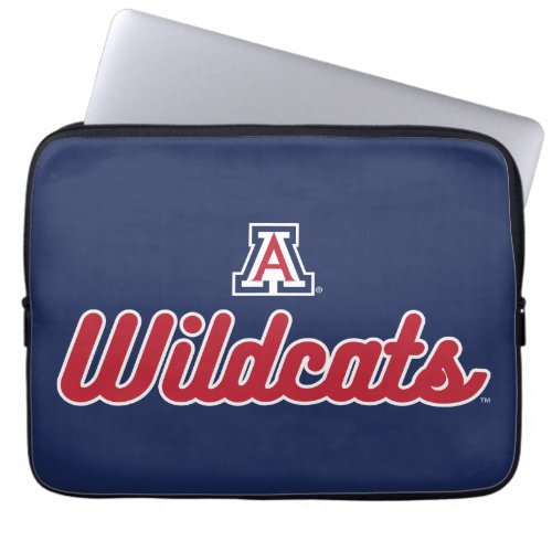 University Of Arizona  Script Logo Laptop Sleeve