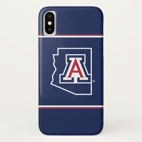 University Of Arizona  State Logo iPhone X Case