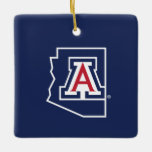 University Of Arizona | State Logo Ceramic Ornament