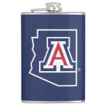 University Of Arizona | State Logo Flask