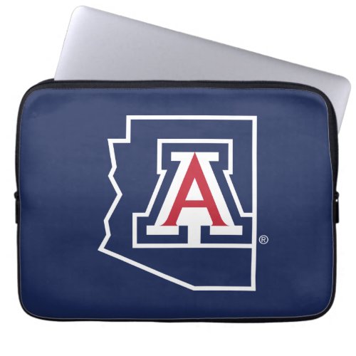 University Of Arizona  State Logo Laptop Sleeve