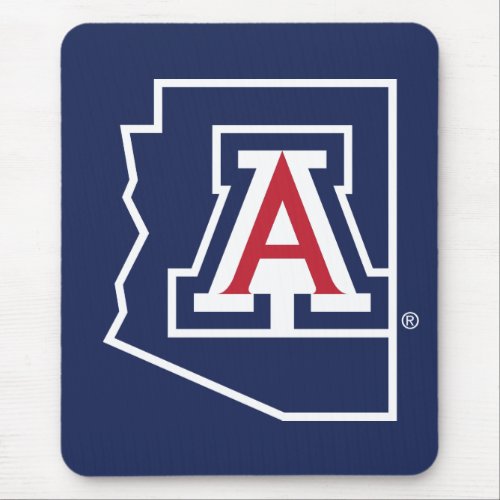 University Of Arizona  State Logo Mouse Pad