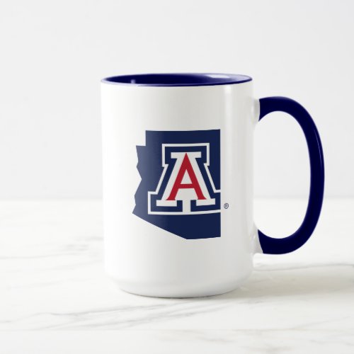 University Of Arizona  State Logo Mug