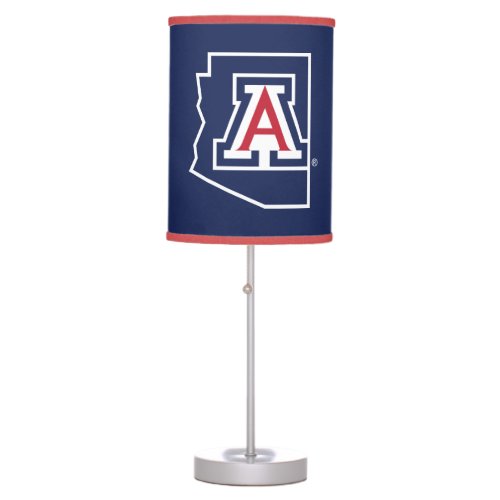 University Of Arizona  State Logo Table Lamp