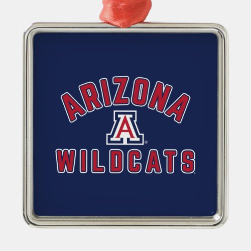 University Of Arizona  Wildcats Metal Ornament