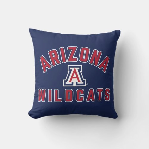 University Of Arizona  Wildcats Throw Pillow