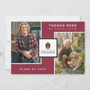 University of Arkansas Graduation Invitation