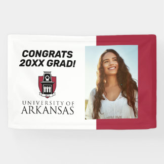 University of Arkansas Official Logo Banner