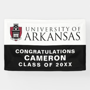 University of Arkansas Official Logo Banner