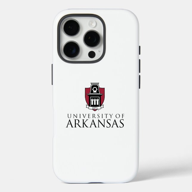 University of Arkansas Official Logo Case-Mate iPhone Case (Back)