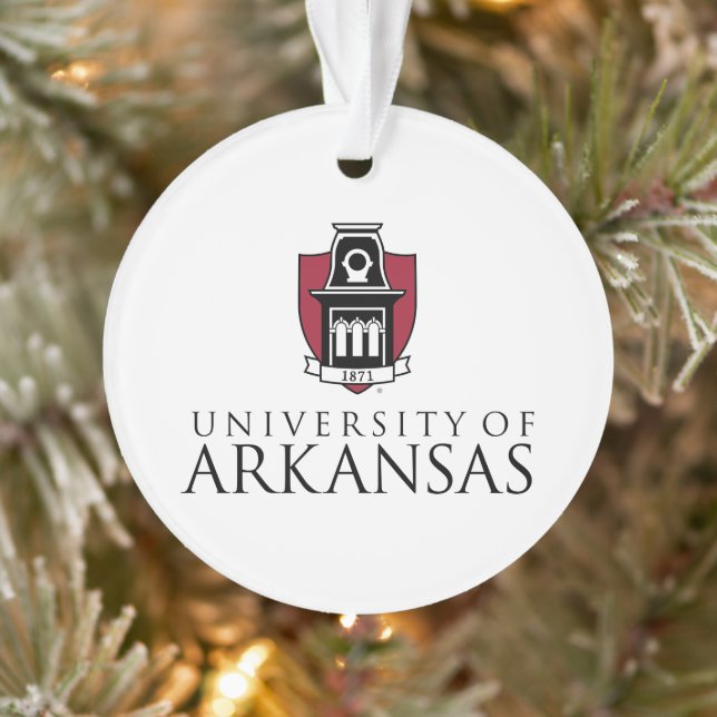 University of Arkansas Official Logo Ornament (Tree)